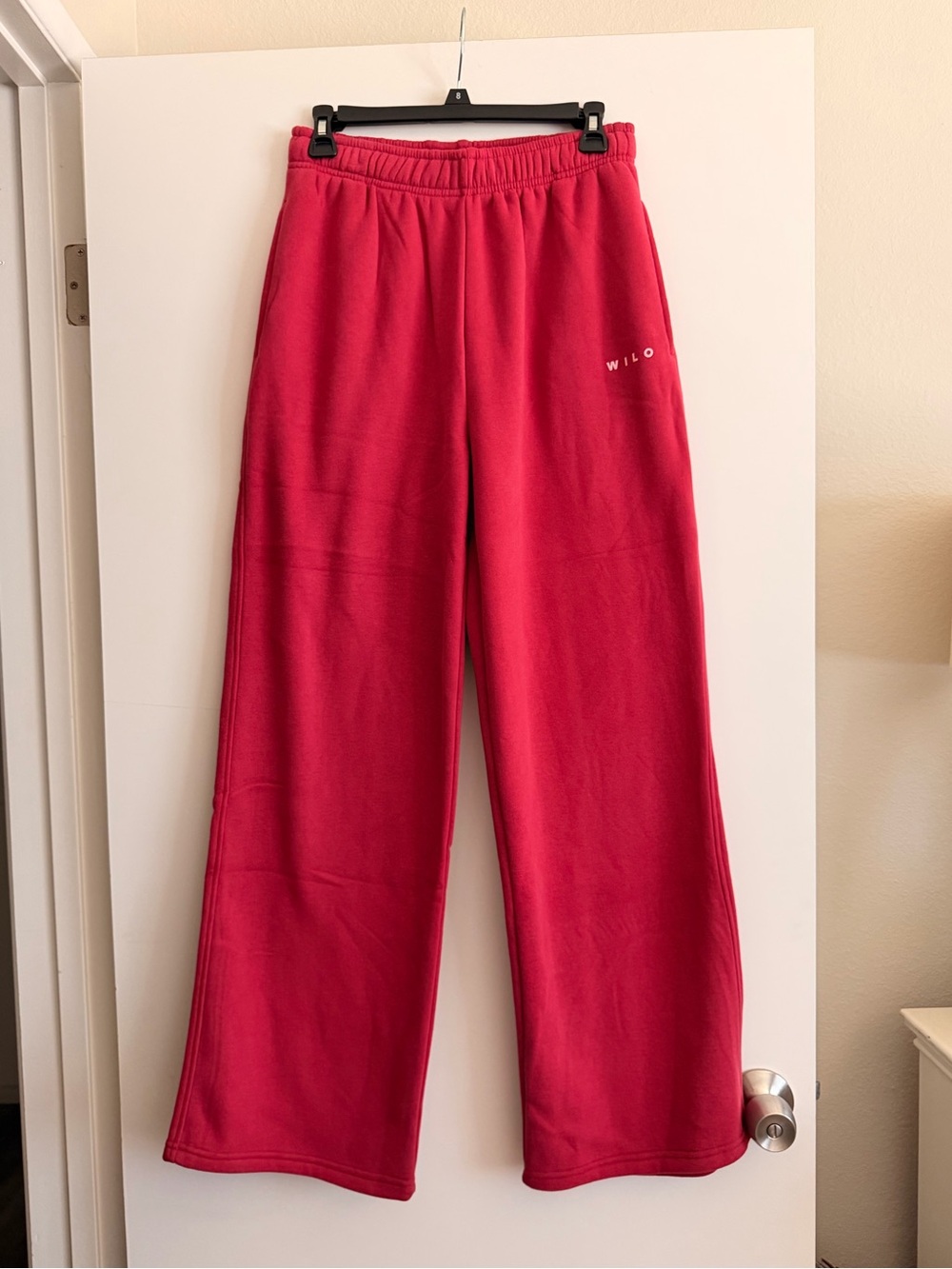 Wilo The Label Fleece Wide Leg Trackpant